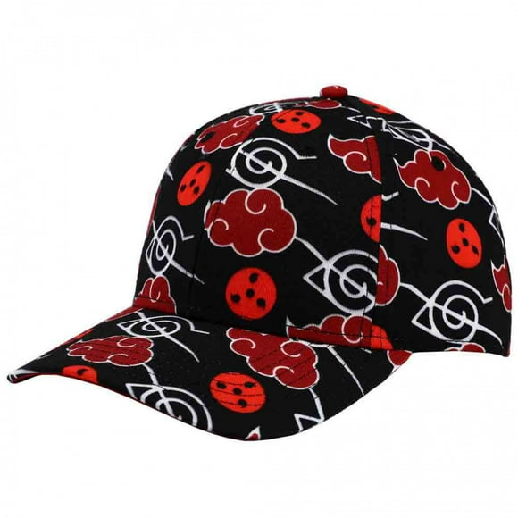 Naruto Uchiha Itachi Atatsuki Nuages Casquette Snapback à Visière Courbée