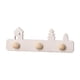 thumbnail image 1 of Ganchos para abrigos de casa de muñecas a escala 1:12, accesorios para fotos, colgadores de pared en miniatura Blanco, 1 of 9