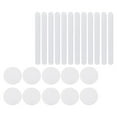 thumbnail image 4 of FUTUREORYY Non Skid Shower Stickers 22Pcs Transparent PEVA Anti-slip Bathtub, 4 of 8