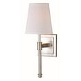 thumbnail image 1 of Vaxcel International W0247 Coiffeuse en Nickel Satiné Ritz 1 Lumière, 1 of 1