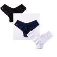 thumbnail image 1 of Ropa Interior Algodon Mujer Braguitas De Bikini De Cintura Baja Con Encaje Para Mujer, 4 Unidades, 1 of 5