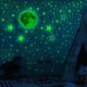 thumbnail image 3 of 444pcs/set Luminous Moon Star Wall Sticker Glow In The Dark Fluorescent Wall Art Decals For Home Kids Bedroom, 3 of 4