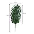 thumbnail image 5 of SPRING PARK Artificial Tropical Palm Leaves Silk Plastic Fake Leaf Wedding Home Decor, 5 of 7
