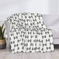 thumbnail image 3 of Yiaed Signal Icon Print Blanket Throw Blanket Soft Cozy Flannel Blanket for Home Bed Sofa Couch Chair-80"x60", 3 of 6