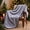 Silver Grey, variant on Quilted Cooling Blanket Lightweight for Bed,Soft Lightweight Silk Smooth