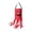 Red, variant on Voglyf Halloween Candy Pumpkin Buckets with Long Orange Streamers, Portable Lantern Bag With Hand Strap, Waterproof Fabric Hanging Pail for Kids Halloween Party Yard Front Door Decor,Green