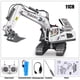 thumbnail image 1 of Excavadora con Control remoto para niños, vehículo de ingeniería de 2,4G, excavadora, Bulldozer, juguetes para niños, regalos de navidad, 1 of 4