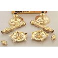 thumbnail image 3 of Brass Kashi Samai Diya – 12 Inch Tall Traditional Oil Lamp for Diwali Puja & Home Mandir | Handcrafted Gold Finish Brass Deepam for Temple, Festivals & Gifting, 3 of 3