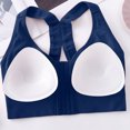 thumbnail image 6 of Lopecy-Sta Sports Bra for Women Racerback Front Hook High Support Seamless Wireless Compression Bra, 6 of 9