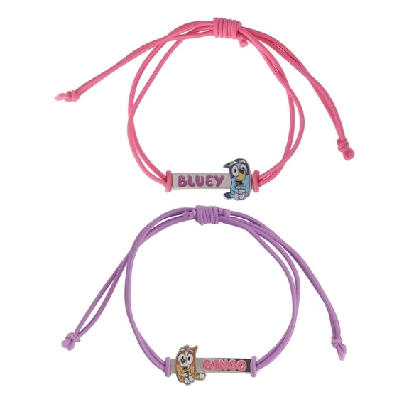 Bluey & Bingo BFF Adjustable Bracelet Set