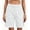 *White, variant on ClodeEU Women's Stretch Waist Cargo Shorts with Button Pockets ,Solid Color Casual Work Shorts Army Green,Women's Plus L
