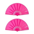 thumbnail image 1 of Pack 2 Abanico Grande Pericón Truena Al Abrir Muchos Colores Rosa, 1 of 1