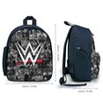 thumbnail image 2 of Wres-Tler W-W,E Backpack for Men Women Small Bookbag with Front Pocket, 2 of 6