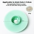 thumbnail image 2 of Sink Stopper Silicone Bathtub Stopper,Kitchen Sink Drain Strainer,Bathroom Drain Stopper, 2 of 8