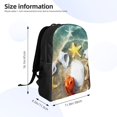 thumbnail image 4 of Easygdp Seashell On The Beach Mochila Versátil y Elegante: Comodidad, Almacenaje y Durabilidad para la Universidad, Trabajo, Viajes y Uso Diario, 4 of 8