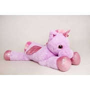 Holiday Time Lying Purple Pegasus Plush
