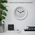 thumbnail image 2 of Quartz Clock Movement Mechanism DIY Repair Parts Black + Hands, 2 of 5