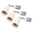 thumbnail image 5 of 3pcs Adjustable Light Bulb Socket Extender Lamp Holder Socket Converter Light Bulb Extension Adapter, 5 of 5