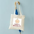 thumbnail image 5 of CafePress - Made In Brooklyn Tote Bag - Unisex Canvas Tote Bag, Beige, 1-Piece, 5 of 7
