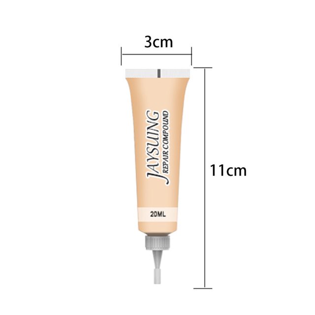 Pompotops 20ml Leather Repair Filler Cream Kit Restores Car Seat Sofa Scratch Rip Scuffs Tool Clearance