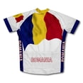 thumbnail image 2 of Romania Flag Short Sleeve Cycling Jersey  for Men - Size 2XL, 2 of 3
