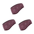 thumbnail image 2 of Maoww Winter Running Headband Windproof Ear Muffs Elasticity Fleece Head Protector Hearing Protection ple Style for Outdoor Riding Coffee Type1 NO1, 2 of 6