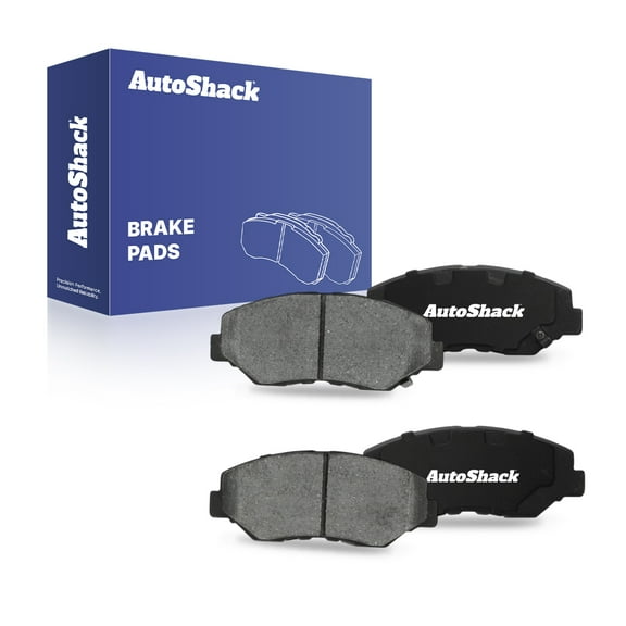 AutoShack Front Ceramic Brake Pad Set | Replacement for 2003-2017 Honda Accord 2012-2021 Honda Civic 2003-2011 Honda Element | 4-PC