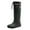 Grey, variant on XIMIN Men's High Rain Boots Waterproof Boots Lightweight Wear-Resistant Round Toe Rubber Shoes with PVC Outdoor Elastic Non-Slip Boot for Gardening Fishing