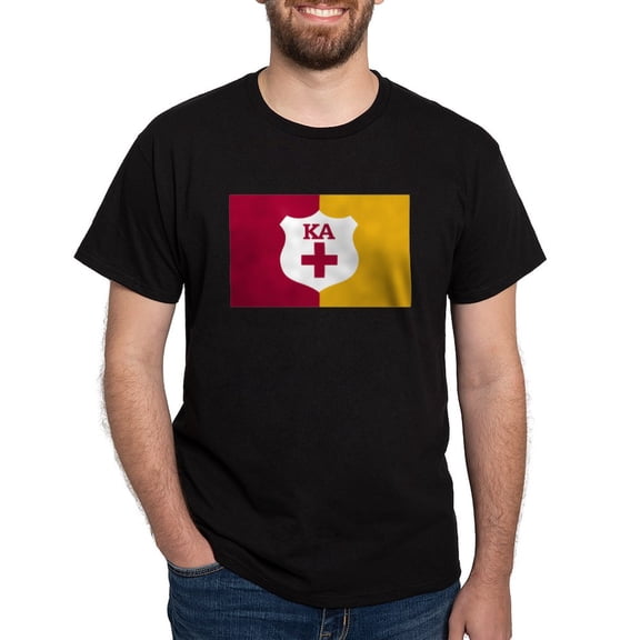 CafePress - Kappa Alpha Order Supplemental Flag T Shirt - Men's Classic Graphic Cotton T-Shirt