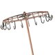 thumbnail image 3 of Organizador Soporte para Giratorio de Metal Negro de 13,3 Pulgadas para Collares y Pulseras B, 3 of 7