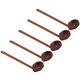 thumbnail image 2 of Utensilios De Madera, 5 Cucharas De Madera, Peso Ligero, Mango Resistente Para Regalos Para El Hogar Para Restaurante OTVIAP Con agujeros, 2 of 8