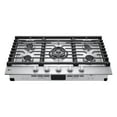 thumbnail image 3 of CBGJ3627S 36 Inch Smart Gas Cooktop 22K BTU EasyClean Cooktop Backlit Weighted Knobs ThinQ App, 3 of 4