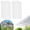 4mm(0.16'')+5*2FT+6PCS, variant on YINGYUE 10‑Pack Twin‑Wall Polycarbonate Sheets 4' x 2' x 0.16", UV‑Protected Transparent Greenhouse Panels, Shatter‑Proof Insulated Roof Sheets for Shed, Patio Cover & DIY Construction