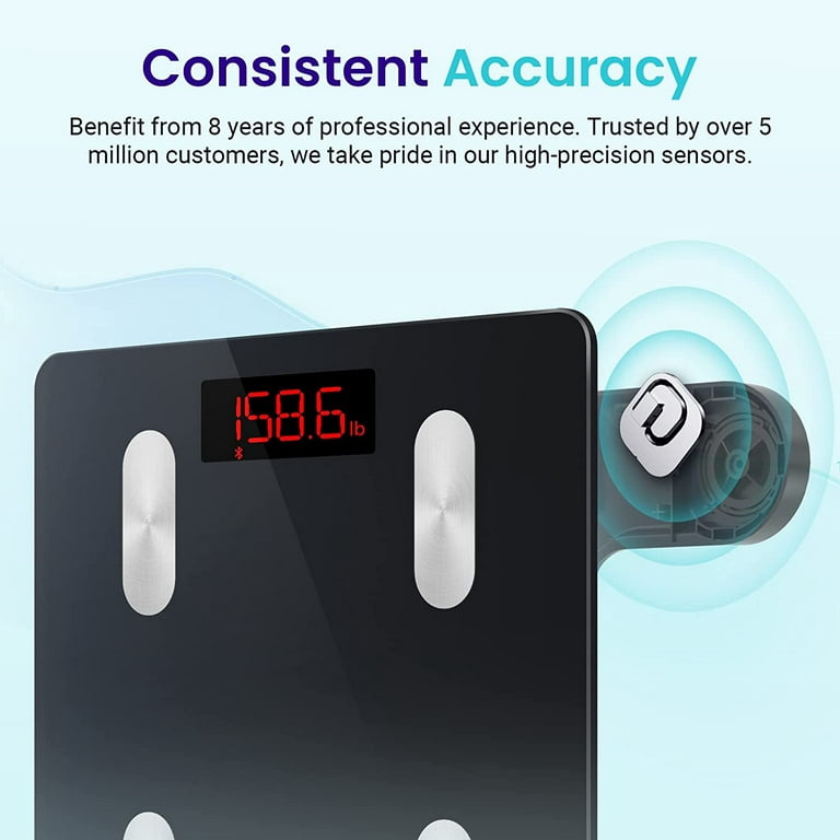Etekcity Scale for Body Weight FSA HSA Store Eligible, Smart Bathroom  Digital Weighing Machine for Fat BMI Muscle Composition, Accurate Bluetooth  Home Use Health and Fitness Equipment for People - Yahoo Shopping