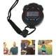 thumbnail image 5 of Cronómetro deportivo digital profesional de mano con alarma para niños, corredores, deportistas, fitness y árbitros., 5 of 8
