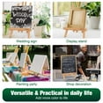 thumbnail image 5 of VISWIN 12" High Tabletop Display Easels - 12PCS, Foldable Wood Art Easels, 5 of 5