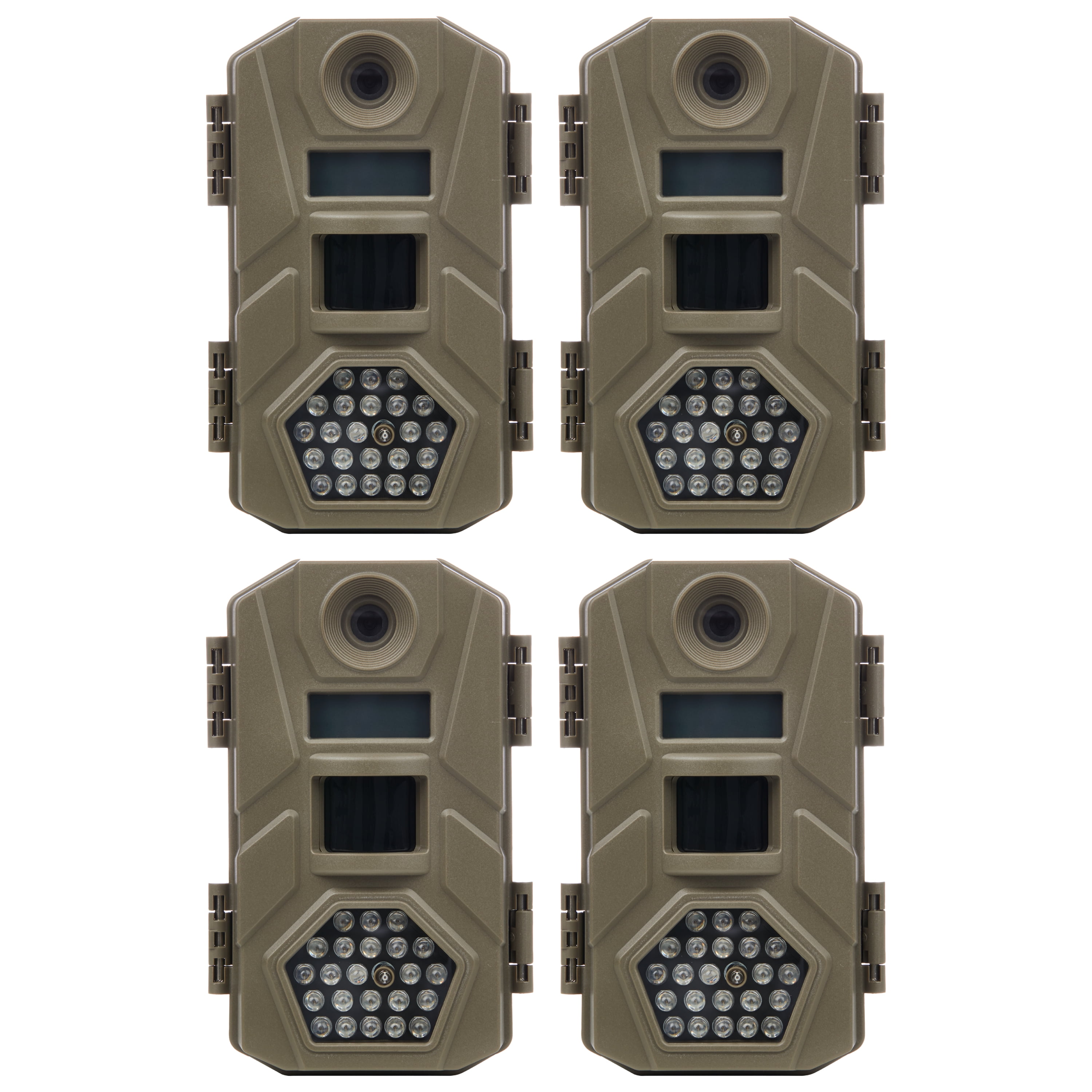 Tasco Trail Camera 12 MP Low Glow, Tan Qty 4