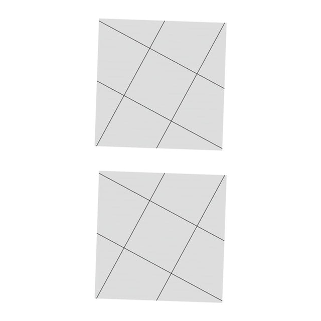 Naiovety quare Quilting Template Quilter Ruler Quilt Templates 2.5x2.5inch Fabric Rulers 2piezas METRO