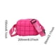 thumbnail image 3 of Bolso Nube Acolchado para Mujer Pecho Diario Niñas Color Sólido () Rosa, 3 of 8