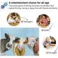thumbnail image 4 of FREEAMG Cute Painted Cows Watercolor 500 Piece Jigsaw Puzzle, Wall Artwork Puzzle Games for Adults Teens 20.5" L X 14.9" W, 4 of 7