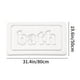 thumbnail image 3 of Tapete de baño - Súper absorbente y antideslizante, lavable a máquina, alfombra suave de pelo largo, 20x31,5 pulgadas, gris/blanco/caqui/rosa/azul marino, 3 of 7
