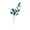 Blue, variant on 18.9in Long Artificial Plastic Faux Greenery Branches, Realistic Foliage Accents for Wedding Home Living Room Table Centerpiece Arrangement, Single Piece