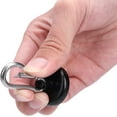 thumbnail image 5 of Xiangyi Magnetic Hooks,100LBS Strong Heavy Duty Neodymium Magnet Hooks with Swivel Carabiner Hook,Great for Your Kitchen,Refrigerator and Other Magnetic Surfaces(4 Pack), Silvery, 5 of 16