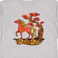 thumbnail image 4 of Inktastic 2026 Year of the Horse Happy New Year's Boys or Girls Long Sleeve Toddler T-Shirt, 4 of 5