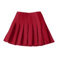 thumbnail image 6 of Girl’s High Waist Pleated Skort - School Uniform Skirt with Built in Shorts - Fashion Casual Tennis Sports Skirts,11-12 Years, 6 of 9
