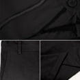 thumbnail image 4 of Dellytop Men's Linen Solid Color Shorts Casual Straight Pants, 4 of 5
