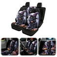thumbnail image 1 of Halloween Car Seat Covers Universal Fit Front and Back Set Auto Accessories for Holiday And, 1 of 8