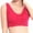 Red, variant on S-3XL Sport Yoga Bras Seamless Solid Sleep Bra Breathable Outdoor Fitness Crop Tops Lingerie Quick Dry Workout Bralettes