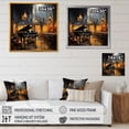 thumbnail image 4 of Designart "Grand Piano Jazz Café in Yellow and Grey II" Music Wall Art - Vintage Yellow Music Piano Entryway Wall Art, 4 of 6