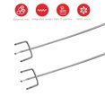 thumbnail image 4 of RUNROTOO 40Pcs Iron Hook Attachment for Wire Shelving in Dining Room, 4 of 6